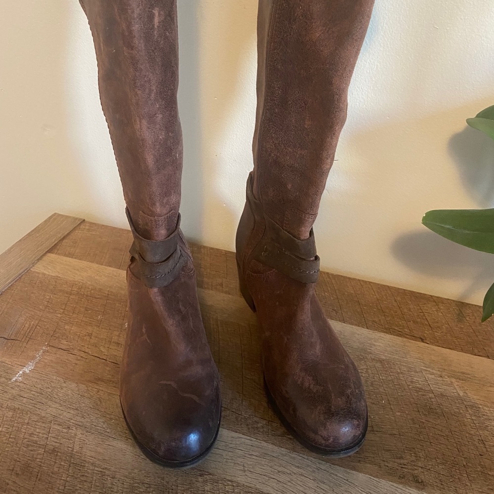 Ugg leather tall boots